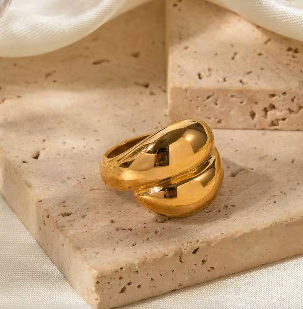 Vintage Double-Layer Ring